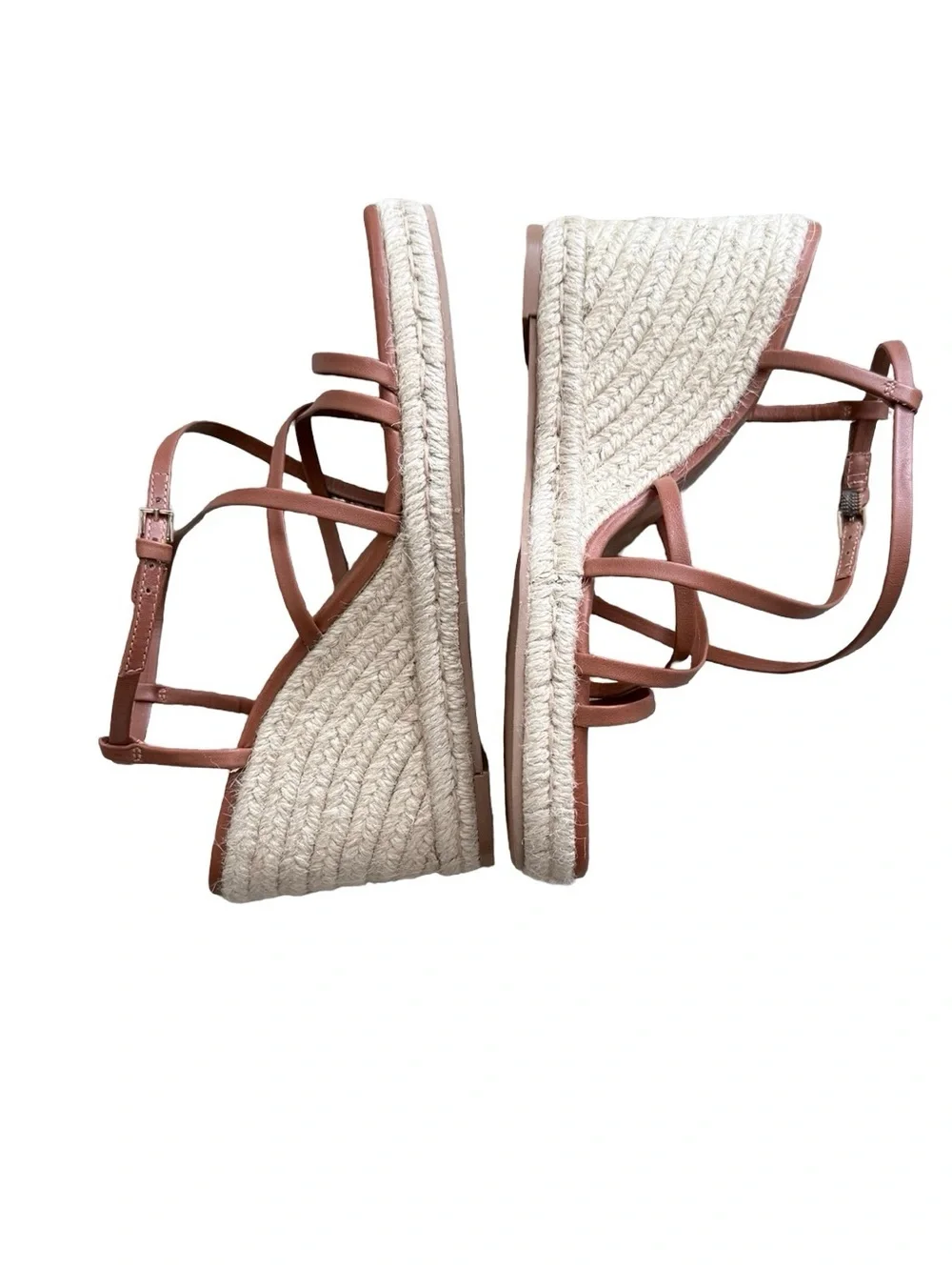 NEW Reformation Alexia Espadrille Wedge Sandals Sz 7.5